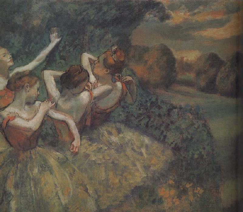 Edgar Degas Four dance China oil painting art
